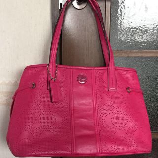 コーチ(COACH)のCOACHコーチ シグネチャーストライプ(トートバッグ)