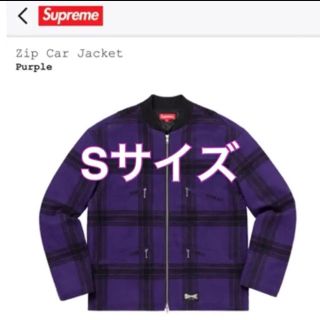 シュプリーム(Supreme)のSupreme zip car jacket ジップ カー ジャケット チェック(ブルゾン)