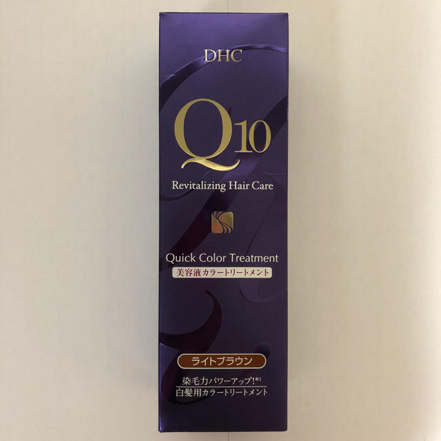 DHC(ディーエイチシー)のDHC Q10 クイックカラートリートメント 3本 コスメ/美容のヘアケア/スタイリング(白髪染め)の商品写真