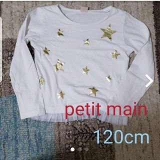 プティマイン(petit main)の935様専用。patit main120cm(Tシャツ/カットソー)