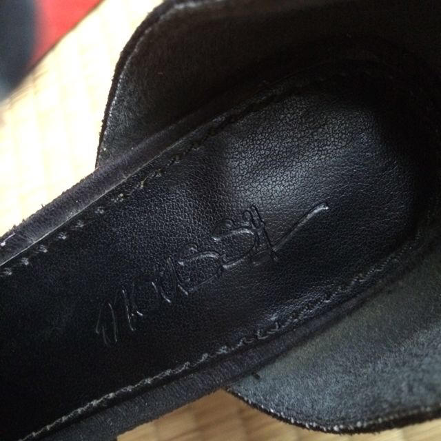 moussy(マウジー)のmoussy 黒サンダル、ブーティー レディースの靴/シューズ(サンダル)の商品写真
