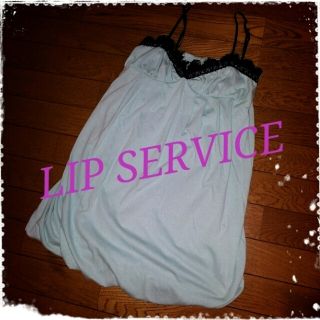 リップサービス(LIP SERVICE)のLIP SERVICE♡バルーンワンピ(ミニワンピース)