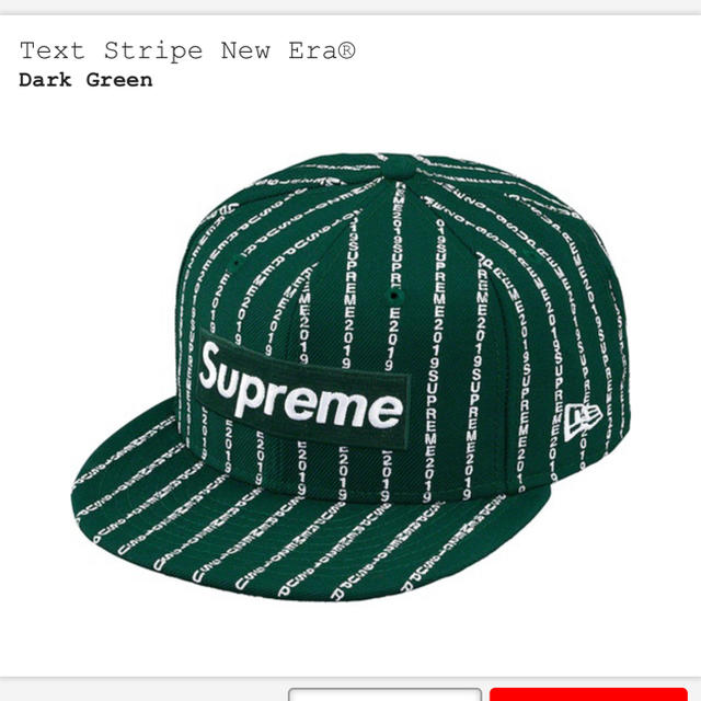 supreme  19ss new era green 7 5/8 緑