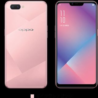 アンドロイド(ANDROID)の【未開封使用】OPPO R15Neo 3GB Diamond Pink(スマートフォン本体)