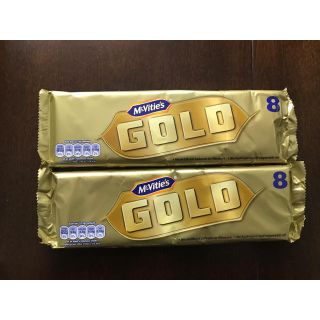 お値下げ☆英国 マクビティ ゴールド GOLD チョコレートバー 2パック (菓子/デザート)