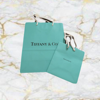 ティファニー(Tiffany & Co.)のティファニー ショップ袋 2枚セット(ショップ袋)