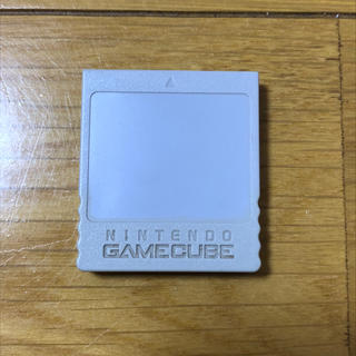 ニンテンドーゲームキューブ(ニンテンドーゲームキューブ)のニンテンドーゲームキューブ専用メモリーカード59(家庭用ゲーム機本体)