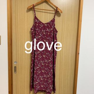 グローブ(grove)のワンピース 花柄 glove(ロングワンピース/マキシワンピース)