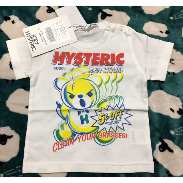 HYSTERIC MINI(ヒステリックミニ)の【新品タグ付】JOEY HYSTERIC ジョーイヒステリック ベア Tシャツ キッズ/ベビー/マタニティのキッズ服男の子用(90cm~)(Tシャツ/カットソー)の商品写真