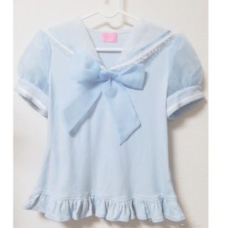 アンジェリックプリティー(Angelic Pretty)のAngelic Pretty セーラカットソー(カットソー(半袖/袖なし))