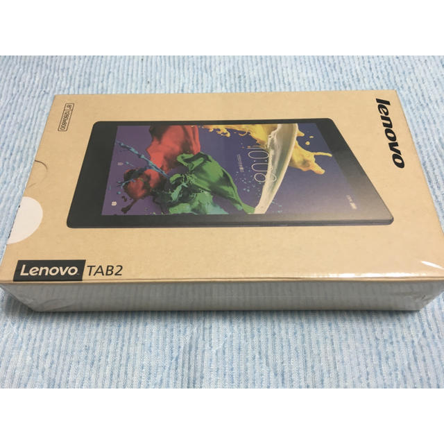 Lenovo(レノボ)のレノボ タブ2 Lenovo TAB2 パールホワイト 本体未開封 スマホ/家電/カメラのPC/タブレット(タブレット)の商品写真