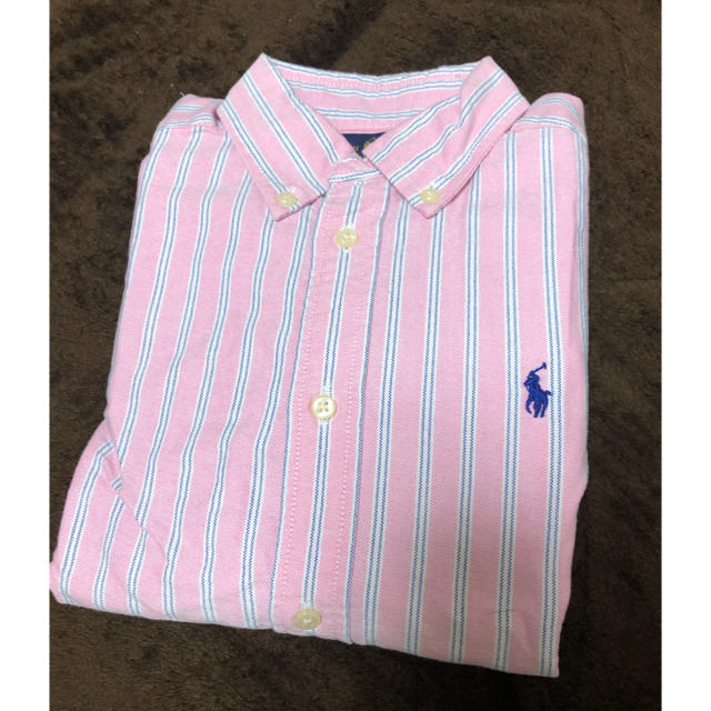 Ralph Lauren(ラルフローレン)のmika様専用ラルフローレン ストライプシャツ120キッズ キッズ/ベビー/マタニティのキッズ服男の子用(90cm~)(ドレス/フォーマル)の商品写真