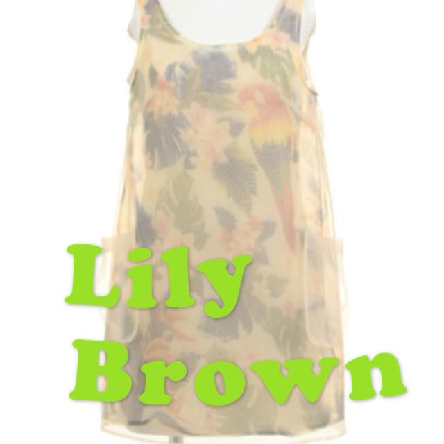 Lily Brown(リリーブラウン)の紗栄子 Lily Brown ワンピース レディースのワンピース(ミニワンピース)の商品写真