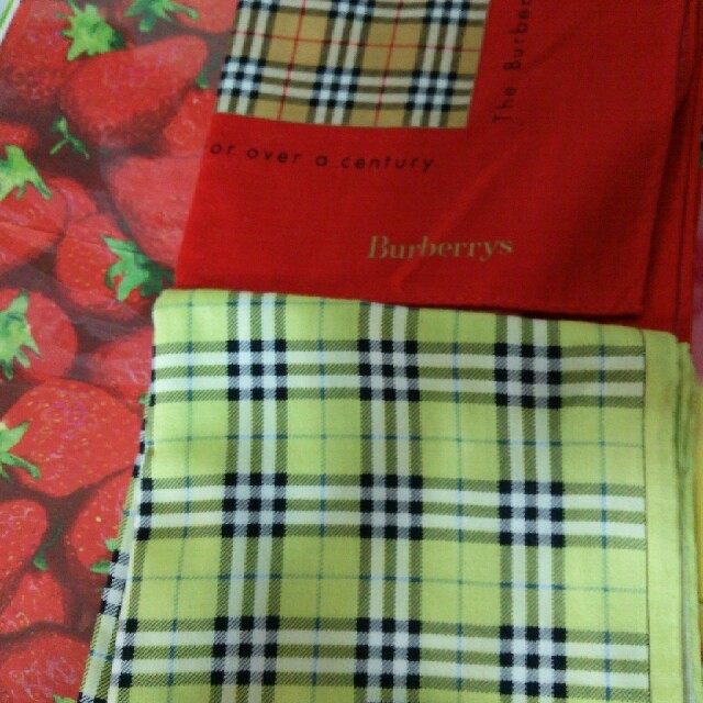 BURBERRY(バーバリー)のバーバリーのハンカチ６枚セット販売 レディースのファッション小物(ハンカチ)の商品写真