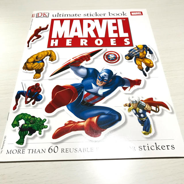 MARVEL(マーベル)のUltimate Sticker Book マーベル　ステッカー エンタメ/ホビーのエンタメ その他(その他)の商品写真