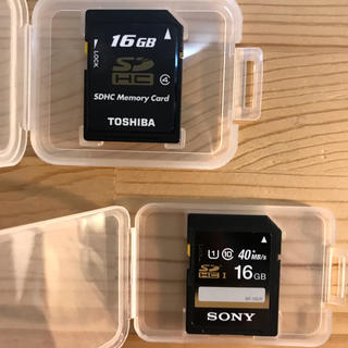 ソニー(SONY)のSDHCカード 16GB2枚セット UHS-Ⅰスピードクラス10(その他)