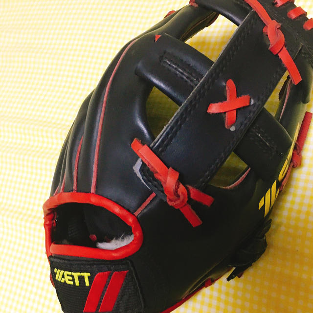 ZETT(ゼット)の値下げ ZETT 軟式野球グローブ 内野用 スポーツ/アウトドアの野球(グローブ)の商品写真