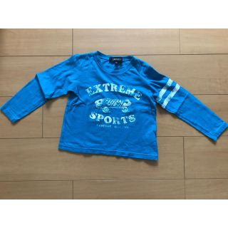 イーストボーイ(EASTBOY)の数回着 イーストボーイ ターコイズ長袖Tシャツ 100〜110センチ(Tシャツ/カットソー)