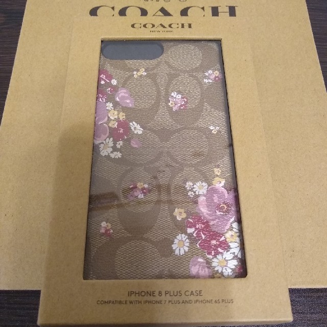 COACH(コーチ)の☆新品☆ COACH アイフォンケース iphone 8 plus コーチ 花柄 スマホ/家電/カメラのスマホアクセサリー(iPhoneケース)の商品写真