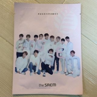 ザセム(the saem)の非売品 韓国 the SAEM フェイスマスク Seventeen(パック/フェイスマスク)