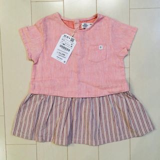 ザラキッズ(ZARA KIDS)の子供服 ZARA ワンピース9〜12M(ワンピース)