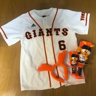 アディダス(adidas)のmay様専用巨人❤坂本勇人ユニフォーム&カチューシャ(応援グッズ)