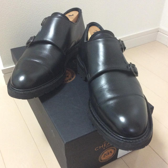 CHEANEY ダブルモンク 7 1/2