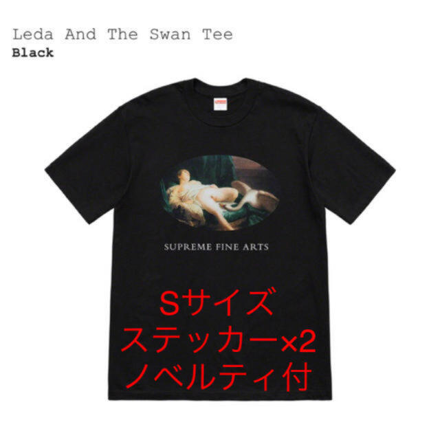 【黒S】Supreme Leda And The Swan Tee