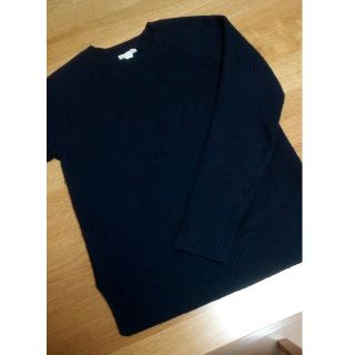 ギャップ(GAP)のgap ☆カシミヤ100%☆ニット☆クルーネック☆ネイビー(ニット/セーター)