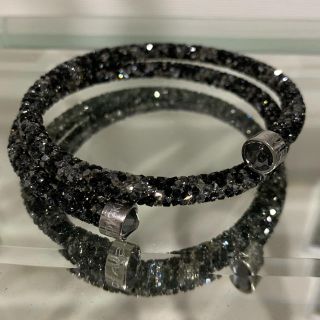 SWAROVSKI スワロフスキー 二連 ブレスレット クリア スワロフスキークリスタル