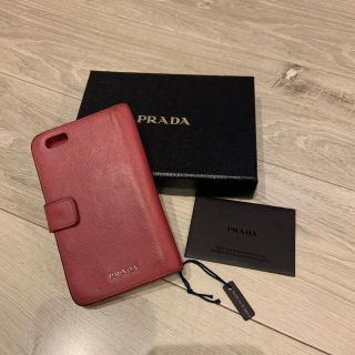 プラダ(PRADA)のPRADA プラダ 正規品 本物 スマホケース iPhone6s用(iPhoneケース)