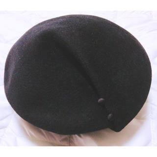 カシラ(CA4LA)のCA4LA ラビットファーベレー帽(ハンチング/ベレー帽)