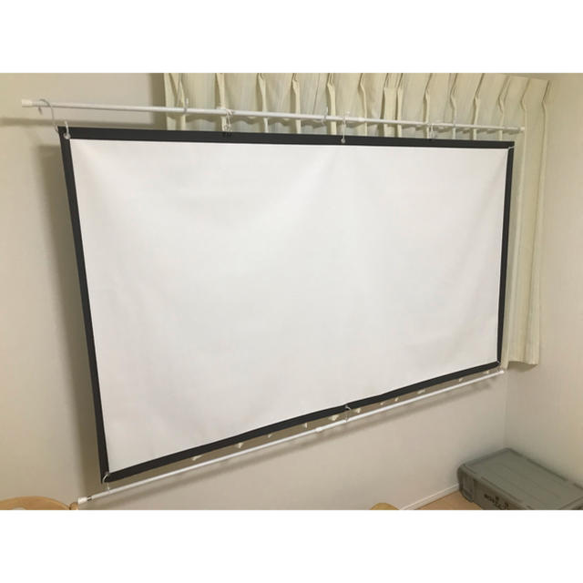 リードママ様専用 84インチ プロジェクタースクリーンの通販 by リードママ様専用 84インチ プロジェクタースクリーンの通販 by