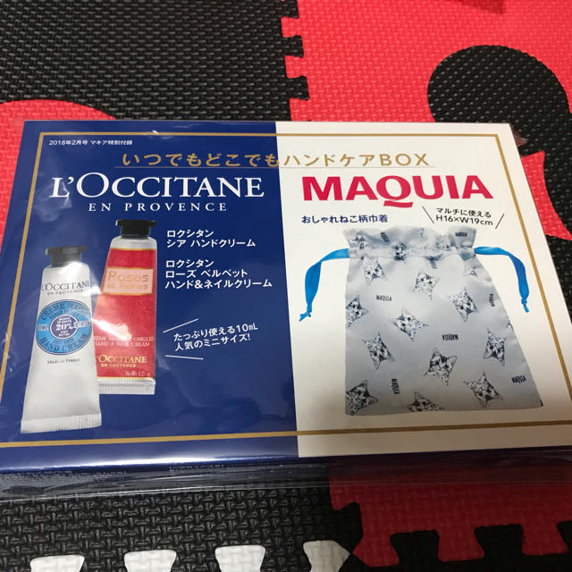 L'OCCITANE(ロクシタン)の雑誌付録 ハンドクリーム&巾着 コスメ/美容のボディケア(ハンドクリーム)の商品写真