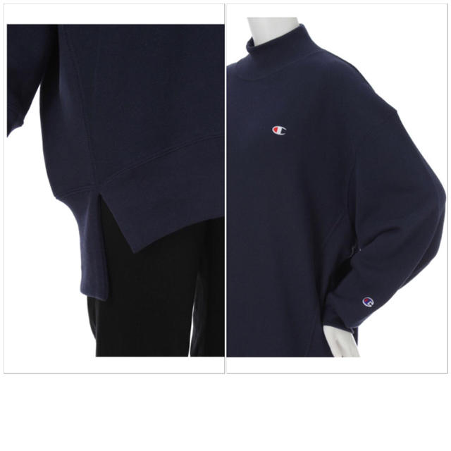 Champion(チャンピオン)のs様専用 EMODA EMODA×Champion R/W HIGH NECK  レディースのトップス(トレーナー/スウェット)の商品写真