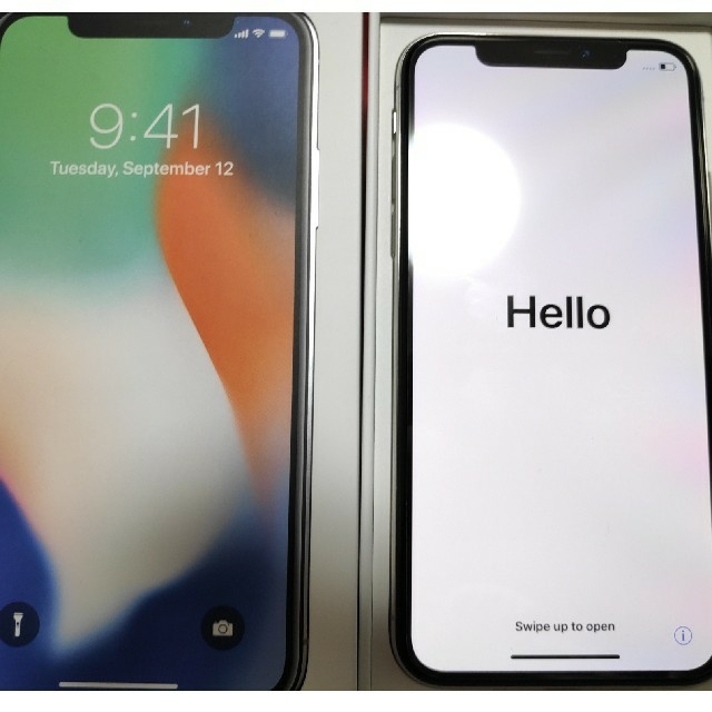 セール】 iPhone - ドコモ iPhone X 64GB シルバー 新品 SIMフリー可