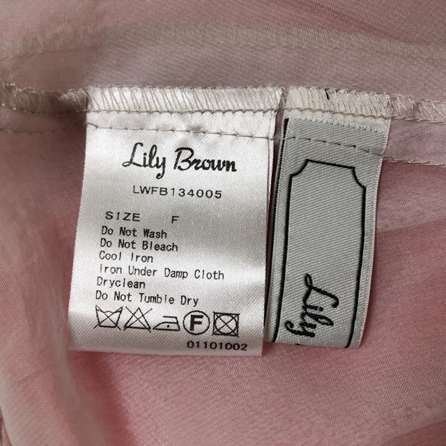 Lily Brown(リリーブラウン)のlily brown シフォンベビードールブラウス レディースのトップス(シャツ/ブラウス(半袖/袖なし))の商品写真