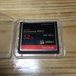 サンディスク(SanDisk)のSandisk Extreme PRO 32GB 160MB/sサンディスクプロ(PC周辺機器)