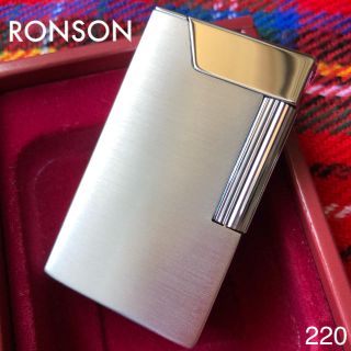 RONSON(R260001)サテン WORK ロンソンオイルライター(タバコグッズ)