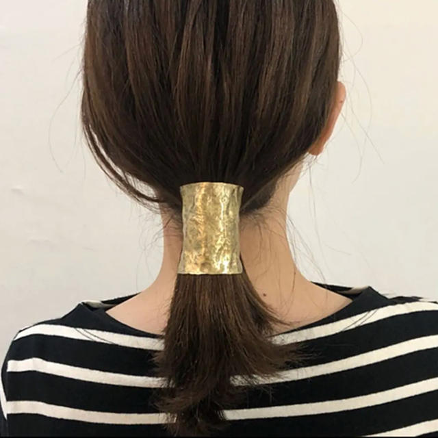 オーダー用 真鍮ヘアピアス ハンドメイドのアクセサリー(ヘアアクセサリー)の商品写真