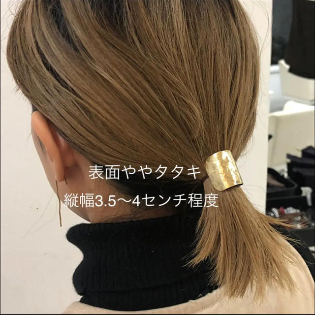 オーダー用 真鍮ヘアピアス ハンドメイドのアクセサリー(ヘアアクセサリー)の商品写真