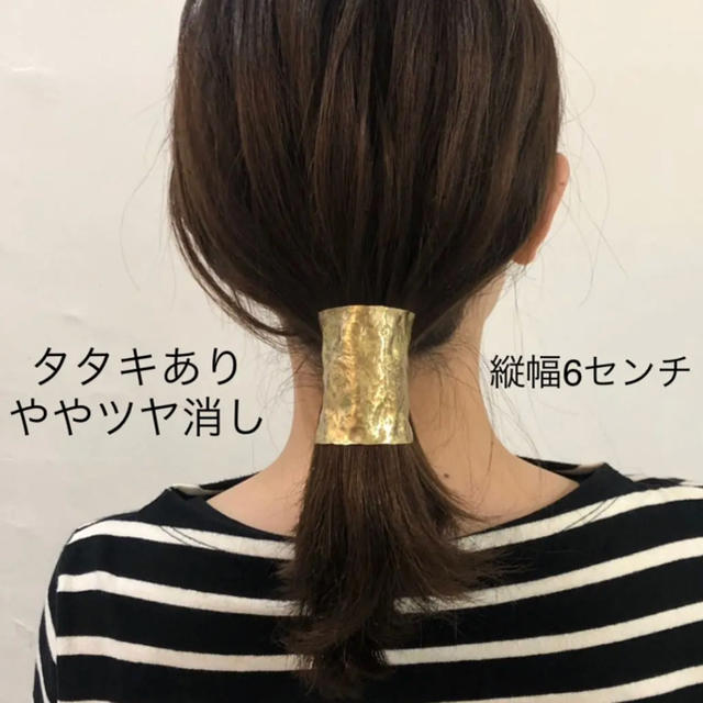 オーダー用 真鍮ヘアピアス ハンドメイドのアクセサリー(ヘアアクセサリー)の商品写真