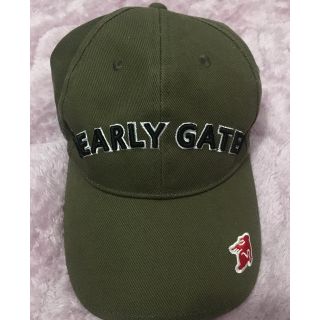 パーリーゲイツ(PEARLY GATES)のパーリーゲイツ キャップ カーキ色(キャップ)