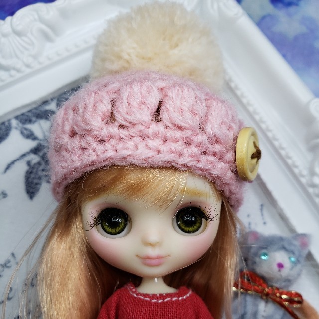 ハンドメイド♡ラピっ子doll♡カスタムアイシードール･(薄)ブラウン♡