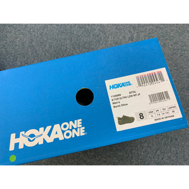 Engineered Garments(エンジニアードガーメンツ)の日本限定 HOKA ONE ONE TOR ULTRA LOW WP JP  メンズの靴/シューズ(スニーカー)の商品写真