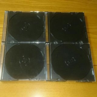 CD/DVDケース（ブラック）(CD/DVD収納)