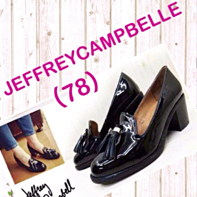 JEFFREY CAMPBELL(ジェフリーキャンベル)のジェフリーキャンベルタッセル付きおじ靴 レディースの靴/シューズ(ローファー/革靴)の商品写真