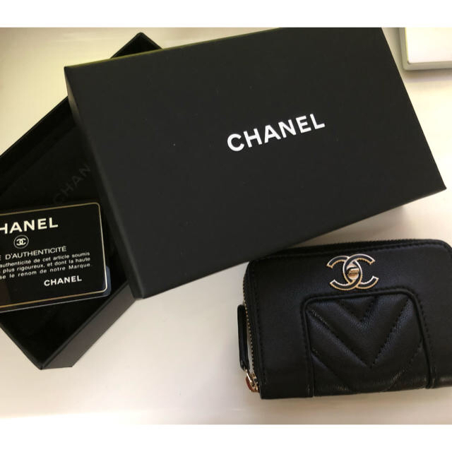 CHANEL シャネル 希少✳︎コインケース財布 カードケース マドモアゼル