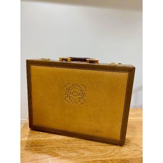 値下げ【レア品】ロエベ LOEWE レザー ビジネス アタッシュケース