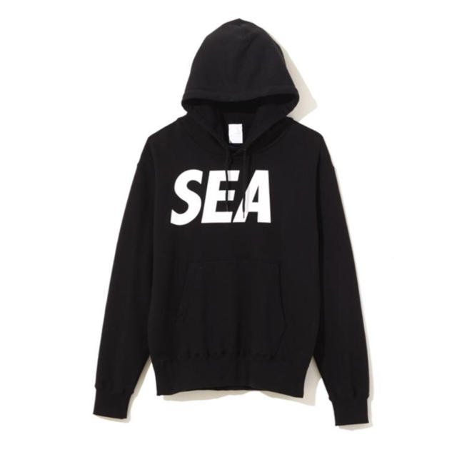 WIND AND SEA プルオーバー パーカー BLACK サイズM 新品